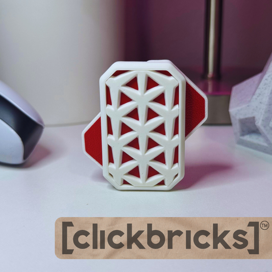 [clickbricks] stride - 3D printed magnetic fidget slider toy